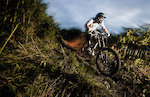 The moor lands... the place we all learnt to ride, the scene which made mountain bikes mean something to us. The bracken and tree capped hillsides which inspired us to swing a leg over a bike, push our own limits, hit that corner that bit faster!

Here Matt is putting in a few runs aboard his new S.C V10 before the light slips into darkness.

samneedham.co.uk
