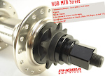 Phobia Bikes Rear Cassete Hub 9T - 36 holes, 4 pads