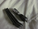 crank arm puller and tire change tools