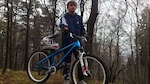 Gustaw Dądela with his phantom build