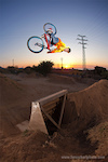 Antti alley-oop flairing into the Spanish sunrise... throwing some steez and height in the mix, too!