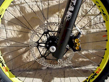 First prototype of the new MSC STAR Air downhill fork