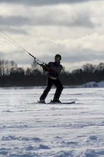 It was my first time ever, and for that matter, I think I did well. Kiteskiing (or kiteboarding, if you prefer) is a great alternative to alpine sports in our flat but windy country

Shot by Külli Tedre