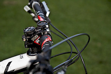 Mark Weir's Cannondale Fulcrum race bike.