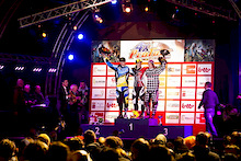 Round 1 of the Schwalbe 4X Pro tour at Houffalize, Belgium, 14 April 2012,